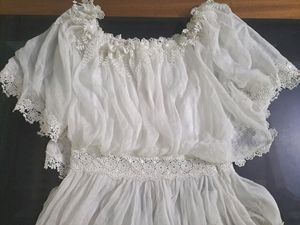 A Beautiful White Top Off Shoulder