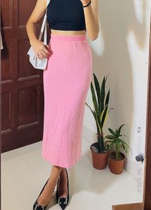 Zara Pinteresty Knit Skirt