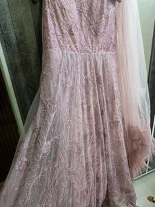 Elegant Ethnic Gown with dupatta