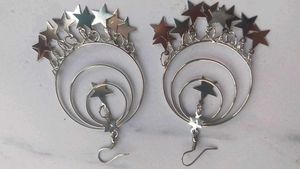 Star Drop Earrings
