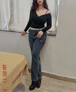 Low Rise Denim Jeans