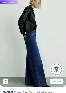 WIDE LEG MANGO JEANS