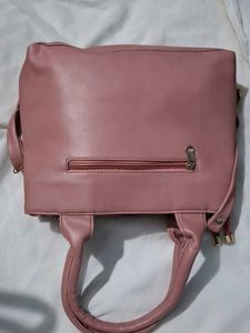 Quilted Pink Handbag