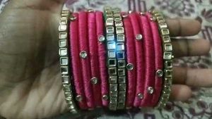 Trendy Silk Thread Bangle