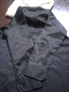 Combo of 2 Men Shirts - Black &amp; White