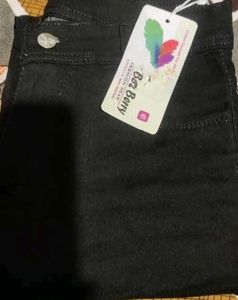 Black Straight Leg Jeans