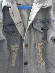 Distressed Denim Jacket