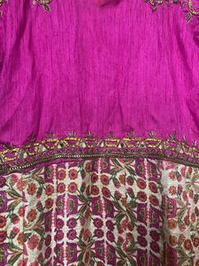 Beautiful Magenta Indowestern Gown