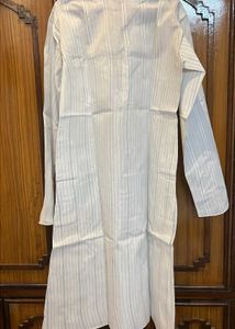 FREE WITH PYJAMA + Men&#39;s 42 SIZE Striped Kurta