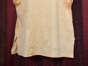 Tan Colour Short Sleeve Top