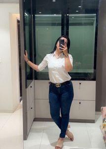 White Collared Shirt