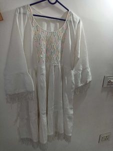 Elegant White Kurta