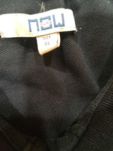 Black Polo Shirt w/ Pink Trim