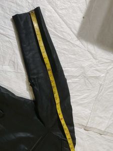 Stylish Black Faux Leather Jacket