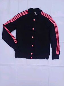 Striped Bomber Jacket