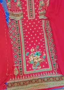 Daily wear Pakistani karachi 3pc suit