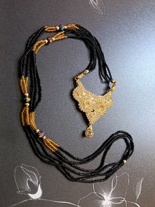 gold plated brass mangalsutra