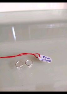Color Diamond Bali Pairs Pure Silver (Pairs)