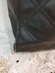 Guess Black Quilted Handbag