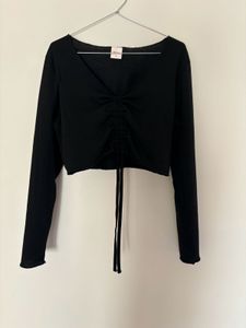 Urbanic Black Crop Top