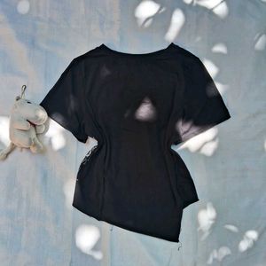 Y2k Fitted Printerest Top