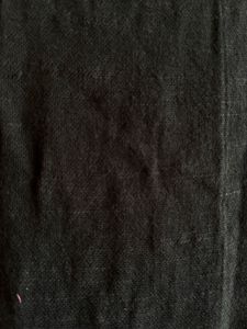 Black Linen Tunic Top
