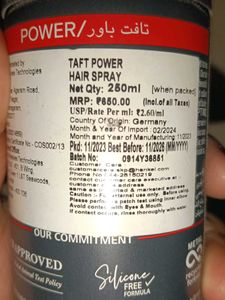 Taft Haptic Power 5 Hair Spray