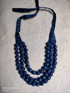 New Indigo lohri necklace