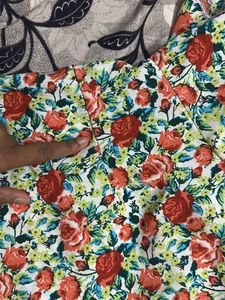 2XL Floral Dress