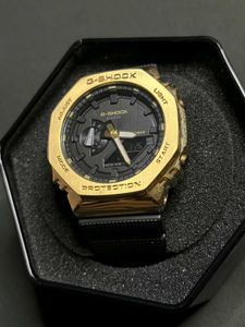 Casio G-Shock Watch Gm2100 Gold