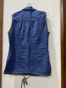 Women Blue Top