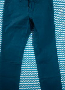 Teal Chinos