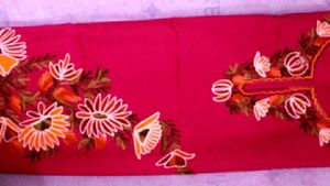 Kashmiri Dress Material With Embroidery