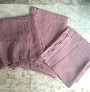 4 piece shimmer suit unstitched