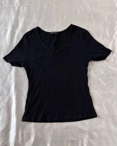 Shein Black T-shirt