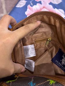 USPA Handbag | Multicolor | Leather