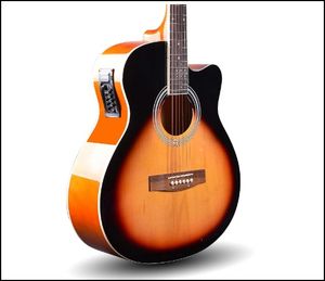 Kadence Frontier Semi Acoustic Guitar 40&#34;