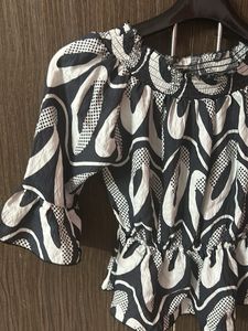 Patterned Blouse