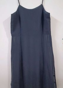 Inddus Strap Black Kurta