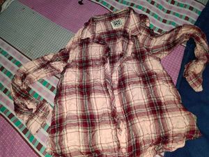 Checked Button-shirt And Pants