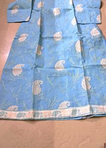 Kurta  Pant  Set Pure Cotton  Printed.