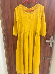 Mustard Dress