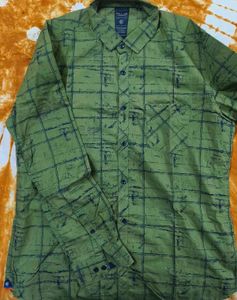 Killer Green Checkered Casual Shirt