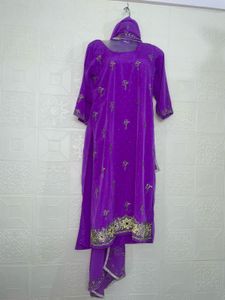 SILK KURTI SET