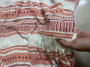 Striped Backless Dress