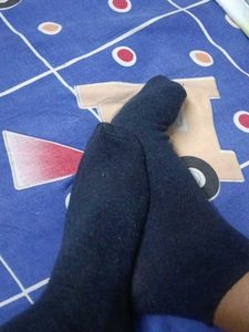 Navy Blue Socks