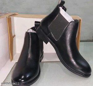 Black Leather Boots