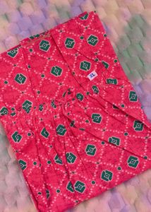 Pink Printed Night Suit