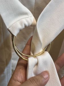 Massimo Dutti Elegant White Dress
