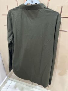 Olive Green Long Sleeve Shirt
